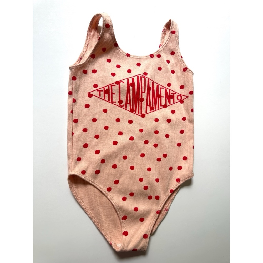 EUC The Campamento Polka Dot Swimsuit 4y